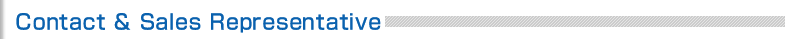 Contact & Sales Representative